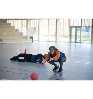 Goalball WV 21 cm med bjelle Lydball for blinde og svaksynte